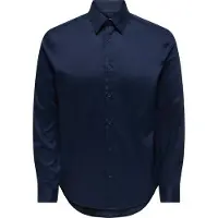 Only & Sons Overhemd 'ONSJim' nachtblauw