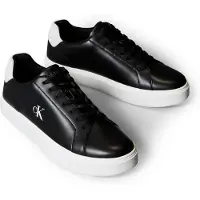 Calvin Klein Sneakers laag 'Classic Lace-up' zwart / wit
