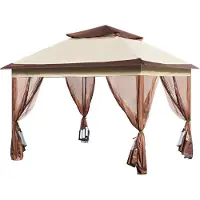 Bolt Luxe paviljoen - Partytent - Tuintent - Compact ontwerp - 218x330x300 cm