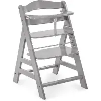 Hauck Alpha+ - Kinderstoel - FSC gecertificeerd beukenhout - Grey