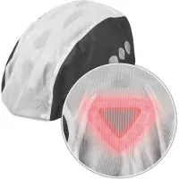 ABUS Helmdeel regenhoes toplight transparantzwart - TRANSP