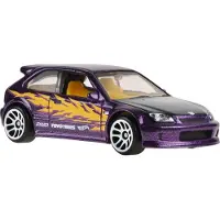 Hot Wheels 1/64 JKX57 '99 Honda Civic (EK9) WRX, Paars *Compact Kings* GDG44-977Q
