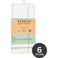 Tiseco Keukendoek Home Studio Pharao BML Smoke Green (Set van 3) - 50 x 70 cm