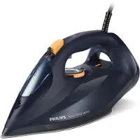 Philips Stoomstrijkijzer 7000-serie met keramische zool, 55 gram stoom per minuut, 3000 W, blauw (DST7060/20)