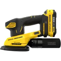 Stanley FATMAX V20 18V Detailschuurmachine in softbag (met 2.0Ah accu en lader) SFMCW221D1S-QW