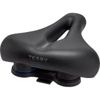 Terry Fisio zadel Anatomica Flex gel heren zwart - ZDT237