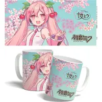 POPbuddies Hatsune Miku Mok / Beker Sakura Miku Cherry Blossom 325 ml Cups & Mok / Bekers