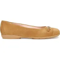Geox ANNYTAH DAMES Ballerina's - COGNAC - Maat 40