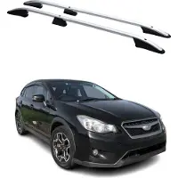Omac dakdrager 6802930, geschikt voor beide zijden van het dak van een SUBARU XV (GP), gemaakt van aluminium