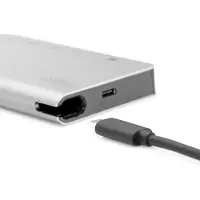 Digitus USB-C VGA GigE Dockingstation - DA-70866 - 4K Ultra HD - Power Delivery 3.0