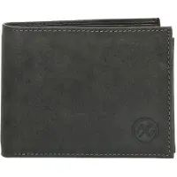 Hide & Stitches Lage Billfold RFID Idaho Zwart