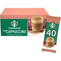 Starbucks Premium Cappuccino Instantkoffie Zakjes 40 Stuks à 18 g