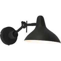 Anne Lighting Wandlamp Anne Light & home Kasket - Zwart