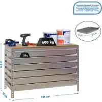 Simonwork (bancos De Trabajo) Bt5 6box Werkbank 842x1210x760 Mm