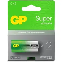GP Super Pile LR14 (C) alkalisch 1.5 V 2 stuks