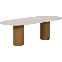 4 Seasons Outdoor Colorado tuintafel 240 x 105 cm ovaal - amber