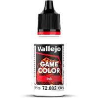 Vallejo Hobbyverf Acrylverf - 72082 Game Color - White Ink - Acryl - Verf flesje - 18 ml