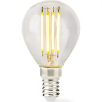 Nedis Led lamp E14 | Kogel | (4.5W, 470lm, 2700K)