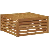 vidaXL Tuin Tafel Massief Acacia Hout Naturel 79 x 79 x 37 cm