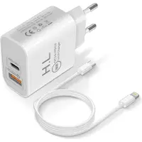 Avizar , 18W Power Delivery lader met Lightning-kabel, wit
