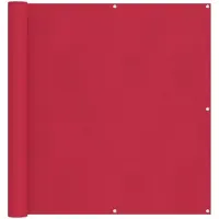 vidaXL Balkonscherm 120 x 700 cm Oxford Stof Rechthoekig Bordeauxrood