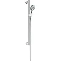 Hansgrohe Raindance Select S doucheset met glijstang 90cm chroom