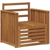vidaXL Buitensofa Massief Acacia Hout Naturel
