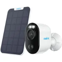 Reolink Argus B310 Outdoor Camera 3mp Spotlight Battery Inc Solar Panel Slimme Binnen- / Buitencamera Wit