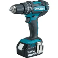 Makita DHP482RF 18V Li-Ion Accu Klopboor- /schroefmachine Set (1x 3.0Ah Accu) In Mbox