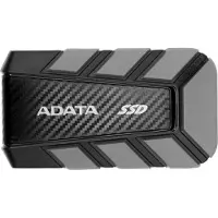 ADATA Externe SSD SD820, 1 TB, Externe SSD (zwart/grijs, USB-C 3.2 Gen 2 (10 Gbit/s))