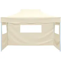 vidaXL Partytent Crème 291 x 431 x 315 cm Oxford Stof