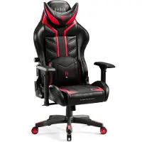 Diablo - Gaming stoel X-Ray 2.0 - Bureaustoel verstelbaar - King size - Zwart / Rood