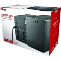 Trust Vertrouw op Paxxon: 1 kVA, 600 W, Sinusgolf, 162 V, 290 V, 50/60 Hz