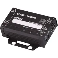 Aten VE811R - 4096 x 2160 Pixels - AV-receiver - Bedraad - 3D - Zwart - HDCP