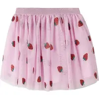 Name it Rok 'NMFVabos' limoen / rosa / kersrood