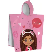 Gabby's Poppenhuis Poncho Badcape Duo - 60 x 120 cm - Katoen