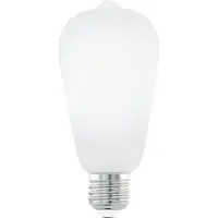 Eglo LED lamp E27 | Edison ST64 | Mat | RGB + 3000K | 7W | Zigbee