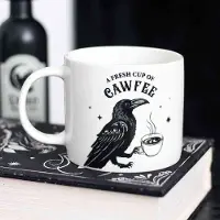 Something Different - Fresh Cup of Cawfee Raven Mok/beker - Multicolours