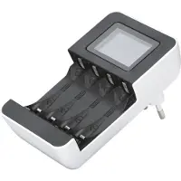 Hama Batterijlader - - 1 tot 4 AA/AAA NiMH - Snelle en veilige oplading