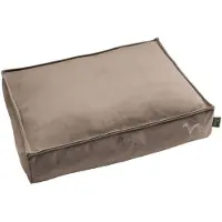 BABOO Orthopedisch Hondenkussen - Hondenbed - Madrid - Taupe - Maat XL = 120 x 75 cm