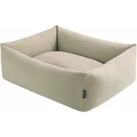 Nobby comfortbed, vierkant, model NELU, beige, 50 x 42 x 15 cm