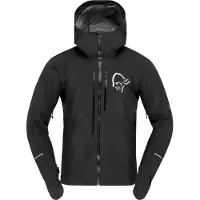 Norrøna - Fjørå GORE-TEX Pro Jacket - Regenjas S, zwart