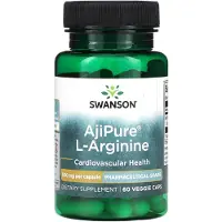 Swanson Health - AjiPure L-Arginine, 500 mg - 60 capsules
