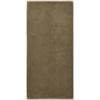 Ferm Living Ekko handdoek Olive-cashmere, 50x100 cm