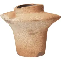 Ferm Living Evio Vaas H22 Cm Burnt Umber - Vazen Steengoed Amber - 1104272538