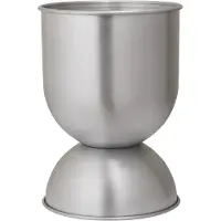 Ferm Living Hourglass bloempot klein Ø30 cm Aluminium
