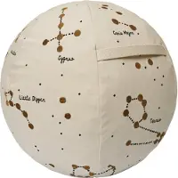Ferm Living Constellation zitpoef Ongekleurd, Ø50 cm