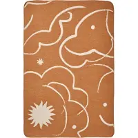 Ferm Living Skye Deken 80x120 Cm Sienna - Plaids & dekens Katoen Parchment - 1104273046