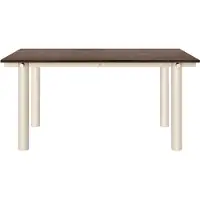 Ferm Living Atura eettafel Light cashmere-donker gebeitst eiken, 90x160 cm