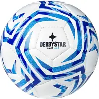 Derbystar Voetbal Junior Light V25 Wit Blauw Maat 3